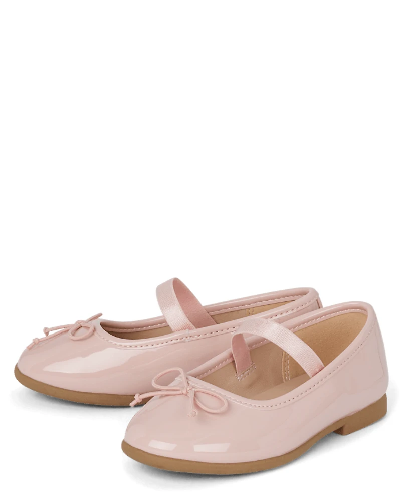 Toddler Girls Bow Ballet Flats