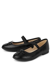 Girls Bow Ballet Flats