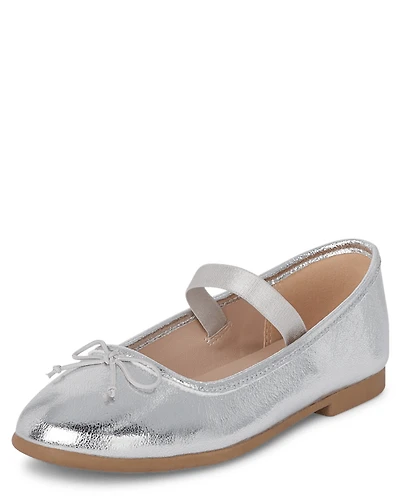 Girls Bow Ballet Flats