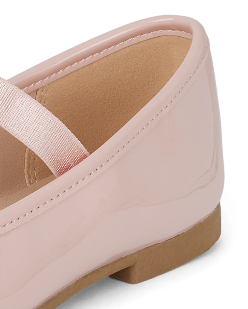 Girls Bow Ballet Flats