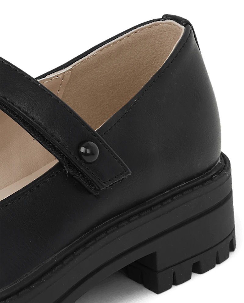 Girls Platform Mary Jane Shoes