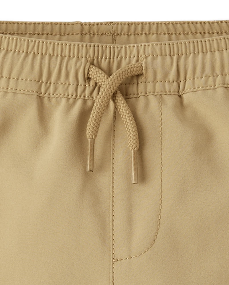 Baby And Toddler Boys Quick Dry Stretch Pull On Jogger Pants