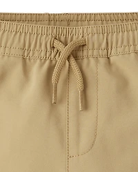 Baby And Toddler Boys Quick Dry Stretch Pull On Jogger Pants