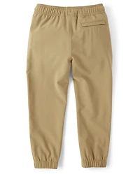 Boys Quick Dry Stretch Pull On Jogger Pants