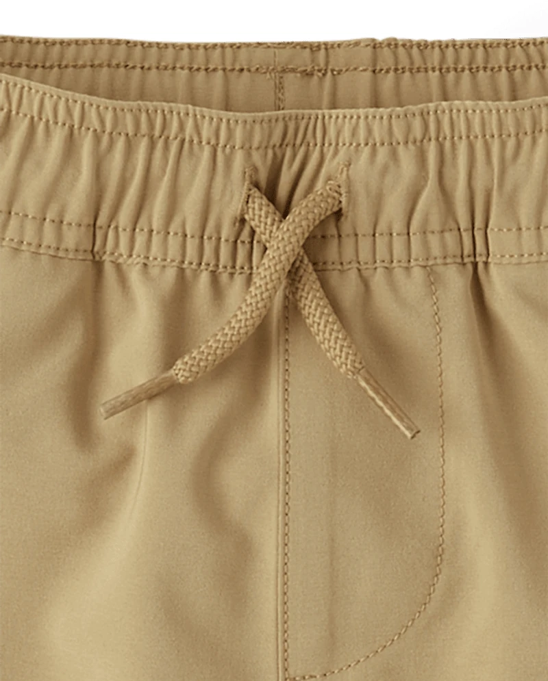 Boys Quick Dry Stretch Pull On Jogger Pants