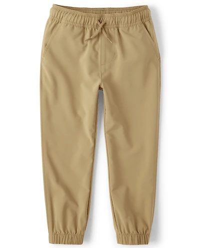Boys Quick Dry Stretch Pull On Jogger Pants