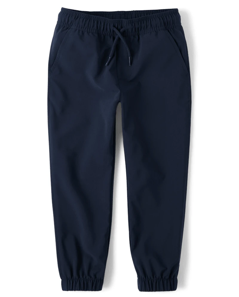 Boys Quick Dry Stretch Pull On Jogger Pants