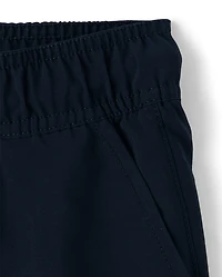 Boys Quick Dry Pull On Jogger Shorts