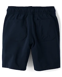 Boys Quick Dry Pull On Jogger Shorts