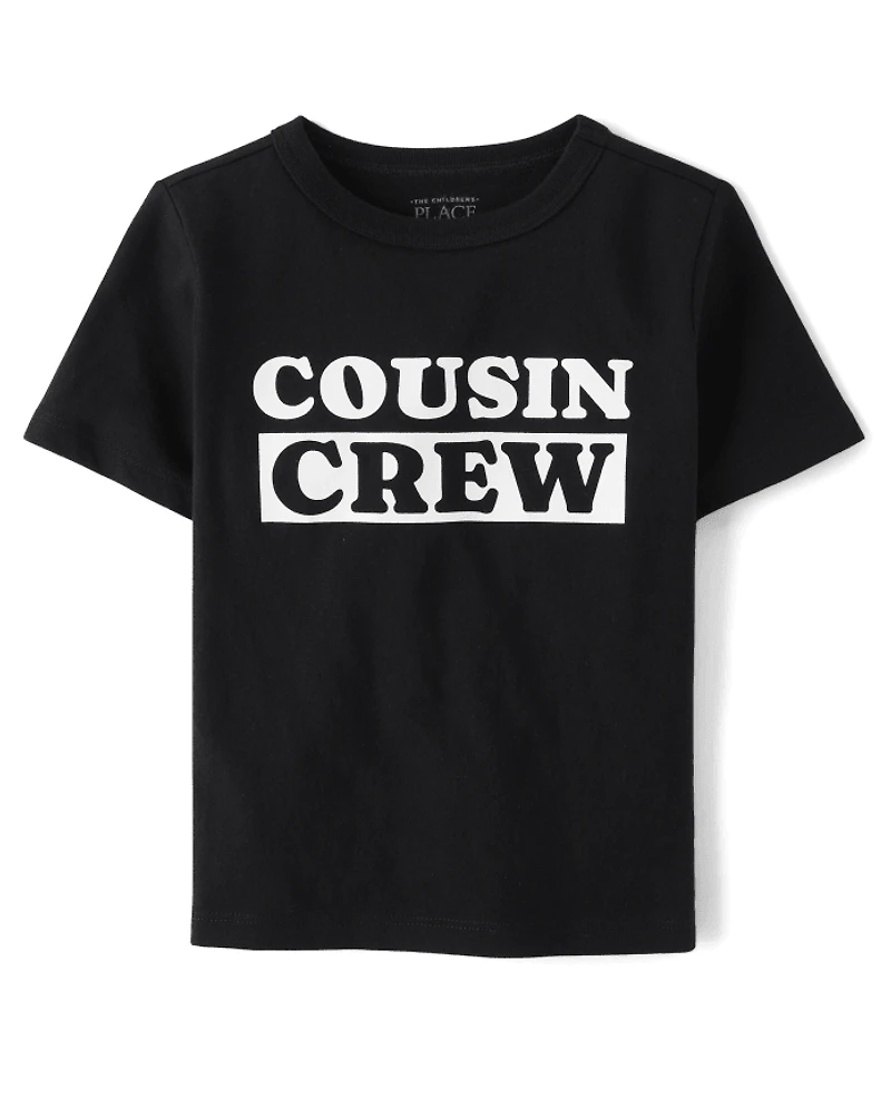 Baby And Toddler Cousin Crew Graphic Tee
