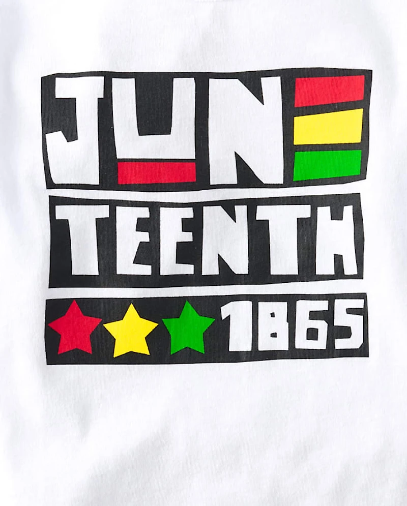 Baby And Toddler Matching Family Juneteenth Graphic Tee