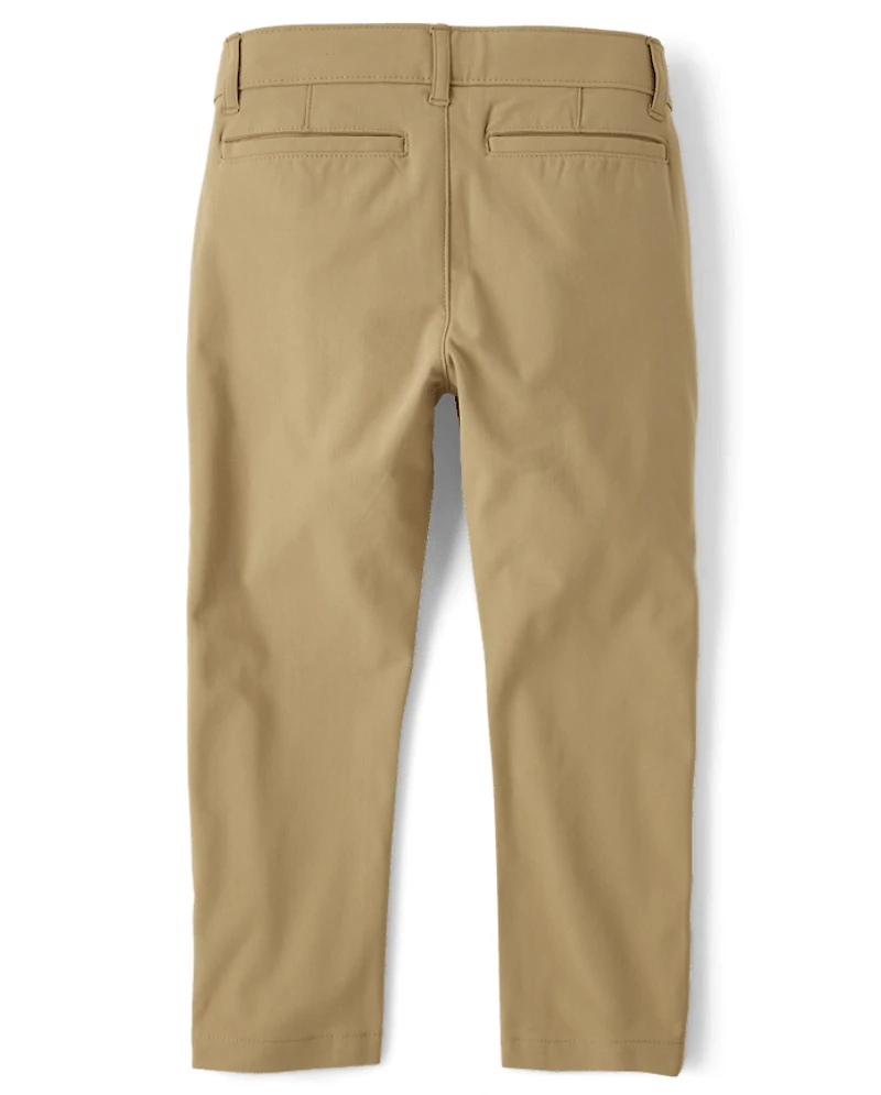 Boys Uniform Quick Dry Skinny Premium Chino Pants