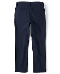 Boys Uniform Quick Dry Skinny Premium Chino Pants