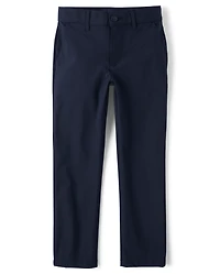 Boys Uniform Quick Dry Skinny Premium Chino Pants