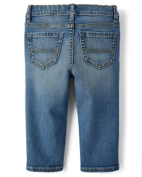 Baby And Toddler Boys Straight Jeans 3-Pack
