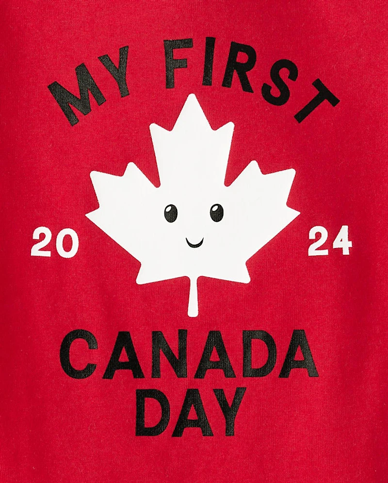 Body imprimé Fête du Canada Bébé First