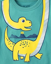 Baby And Toddler Boys Dino Graphic Tee 3-Pack