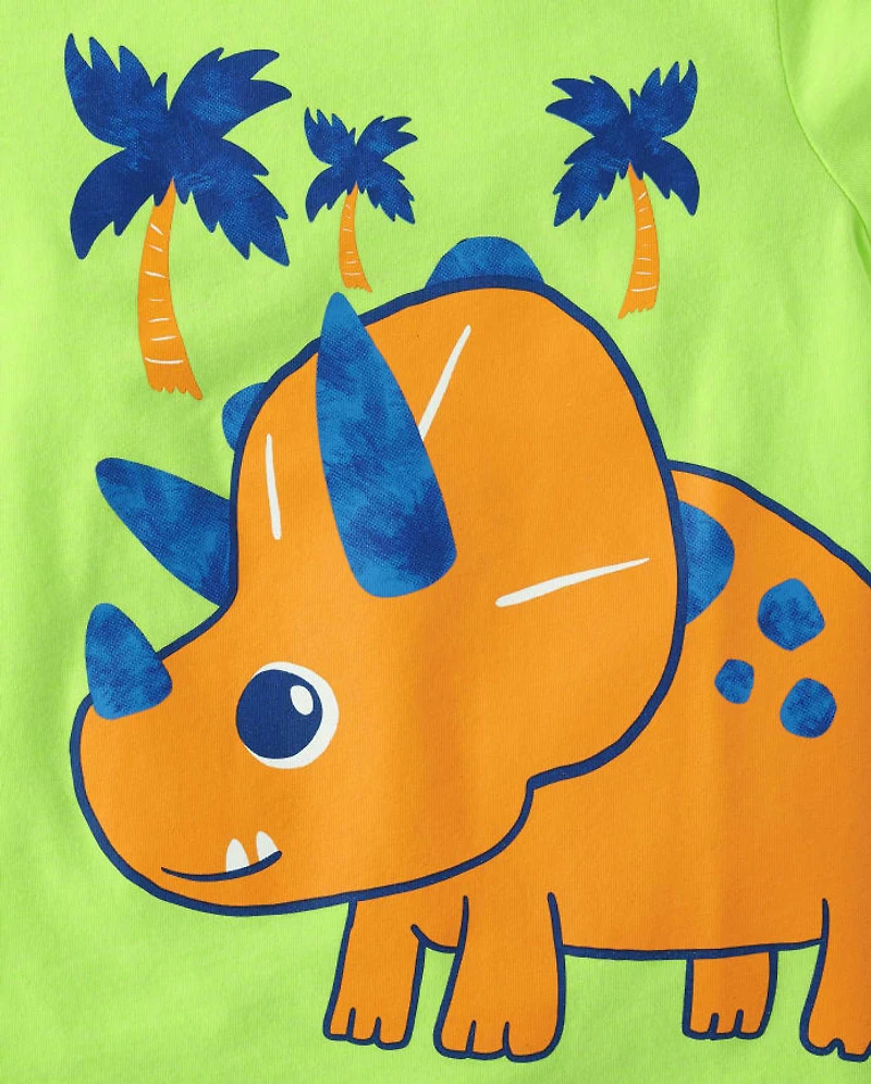Baby And Toddler Boys Dino Graphic Tee 3-Pack