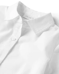 Girls Uniform Button Up Shirt