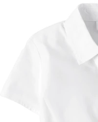Girls Uniform Button Up Shirt