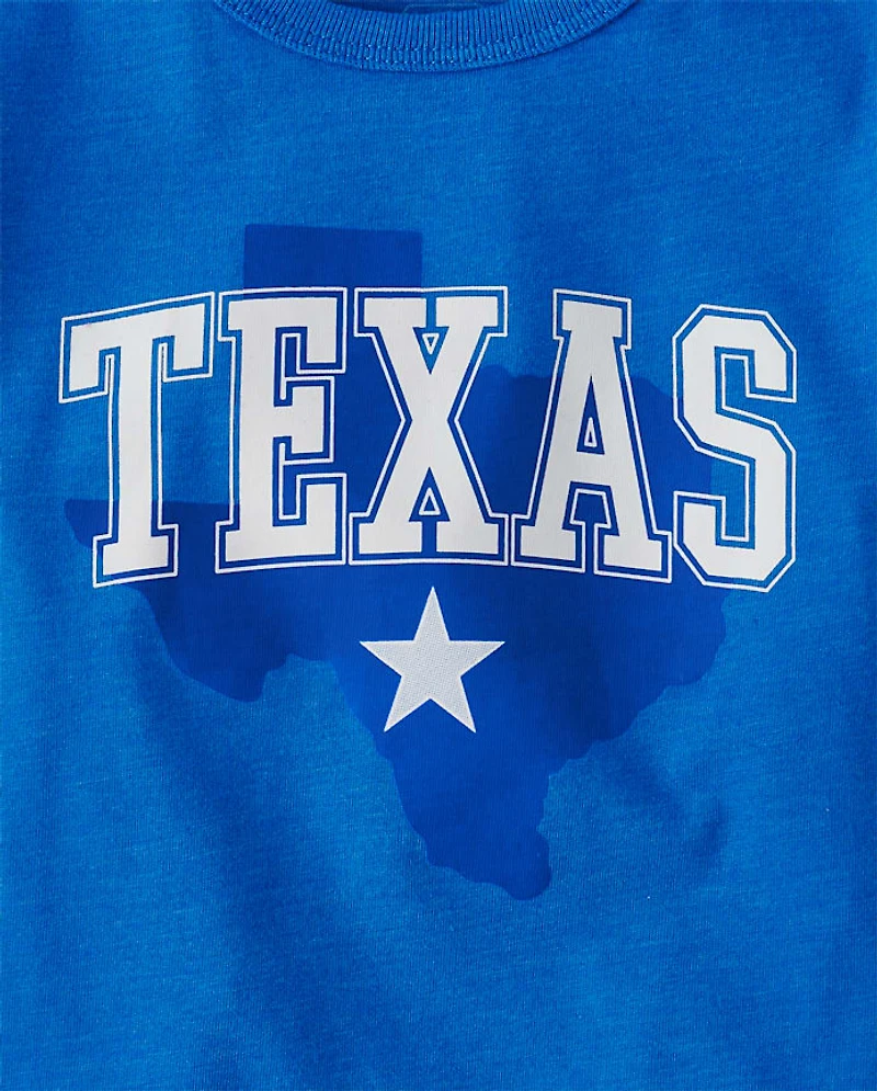Baby And Toddler Boys Texas Graphic Tee