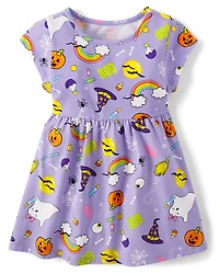 Baby And Toddler Girls Halloween Everyday Dress