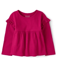 Baby And Toddler Girls Babydoll Top