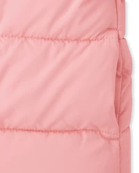 Toddler Girls Hooded Puffer Jacket