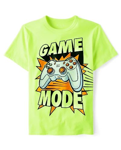 Boys Game Mode Graphic Tee