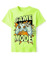 Boys Game Mode Graphic Tee