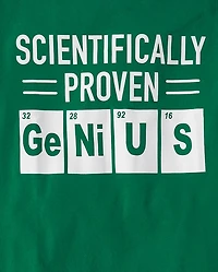 Boys Proven Genius Graphic Tee
