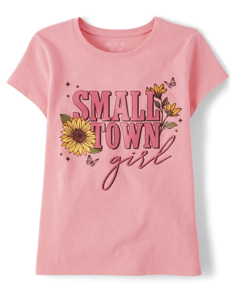 Girls Small Town Girl Graphic Tee