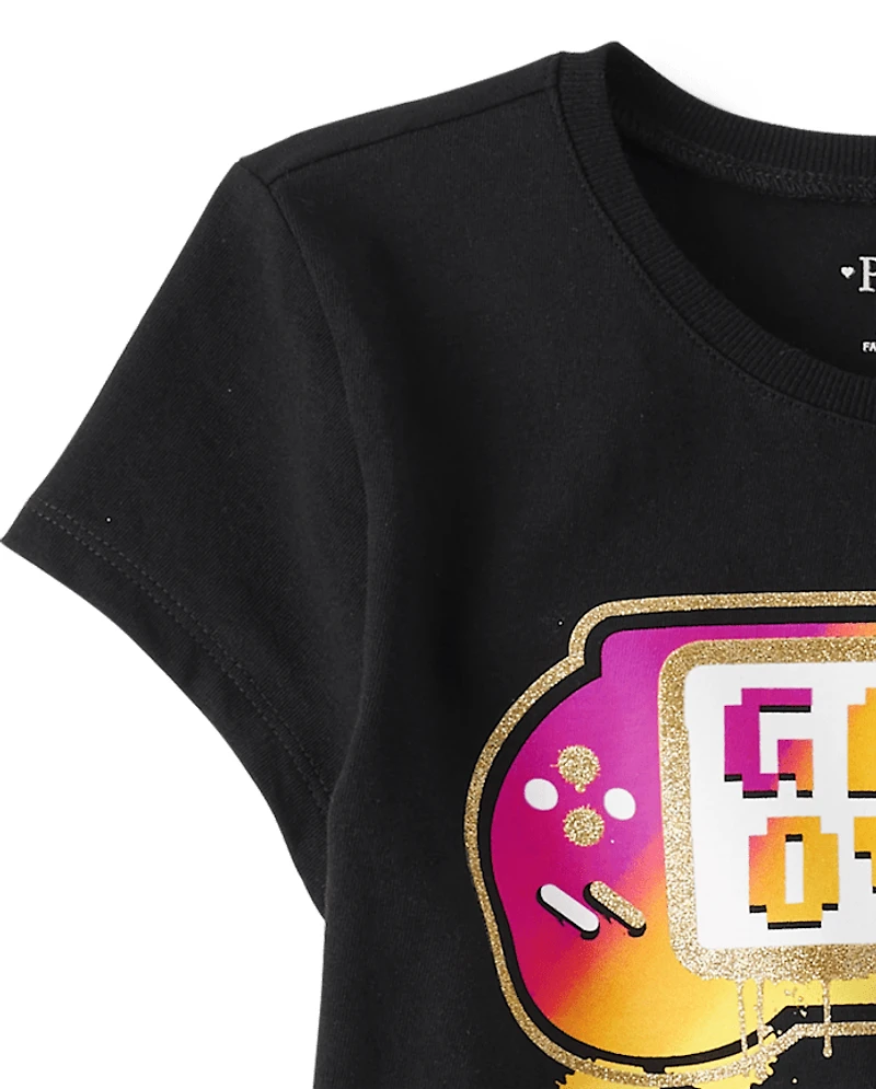 Girls Gamer School Graphic Tee