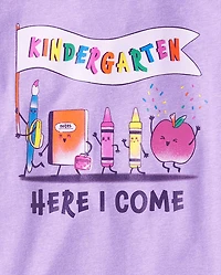 Girls Kindergarten Parade Graphic Tee