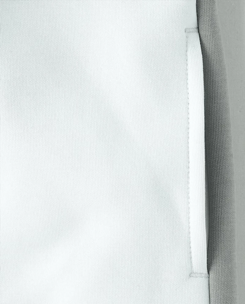 Boys Colorblock Scuba Zip Up Hoodie