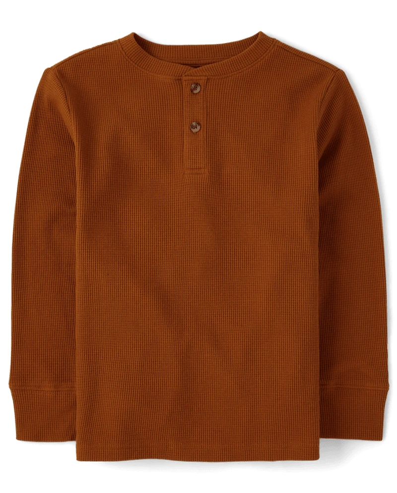 Haut Henley isotherme pour garçon