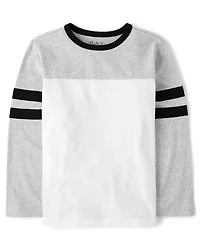 Boys Colorblock Top