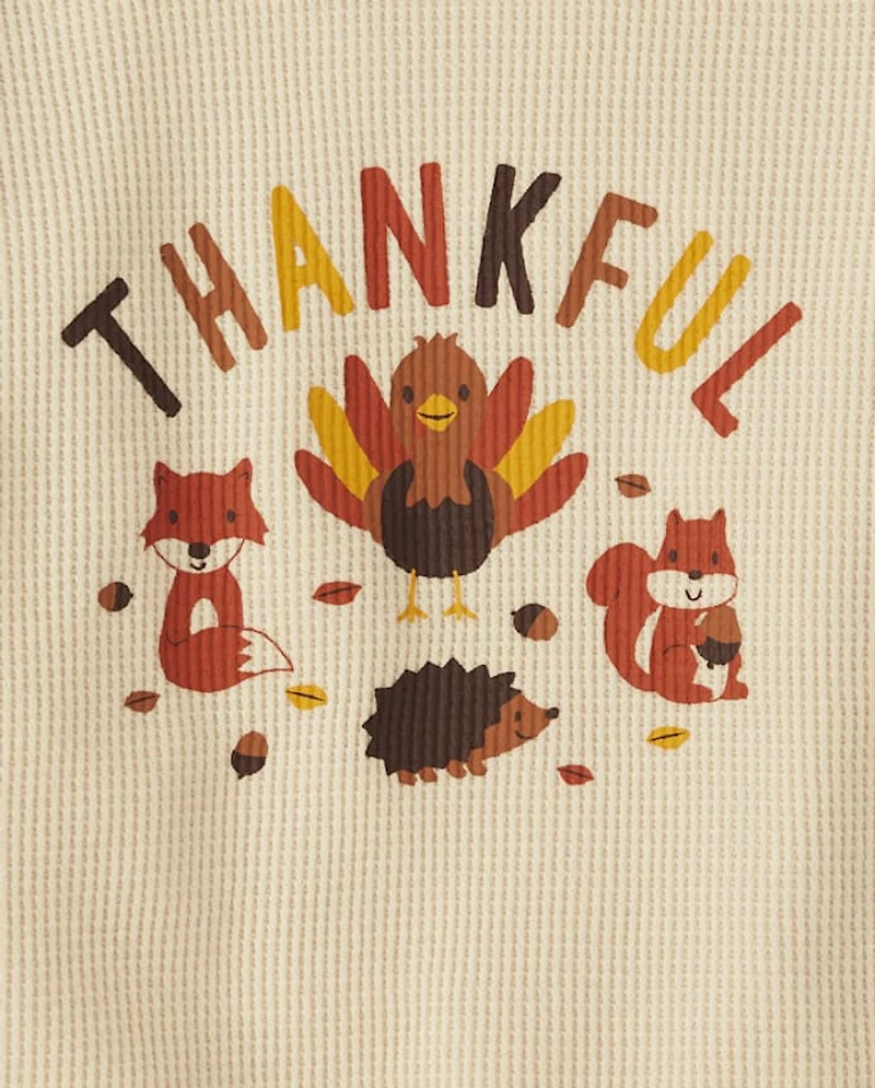 Baby And Toddler Boys Thankful Top 3-Pack