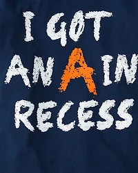 Boys A Recess Graphic Tee