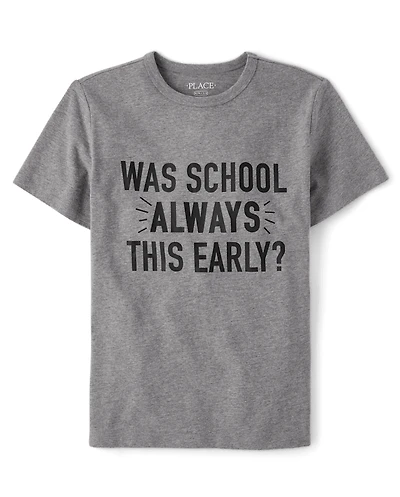 Boys School Early Graphic Tee