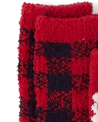 Bébé Et tout-petit Famille assorti Santa Cozy Chaussettes 2-Pack