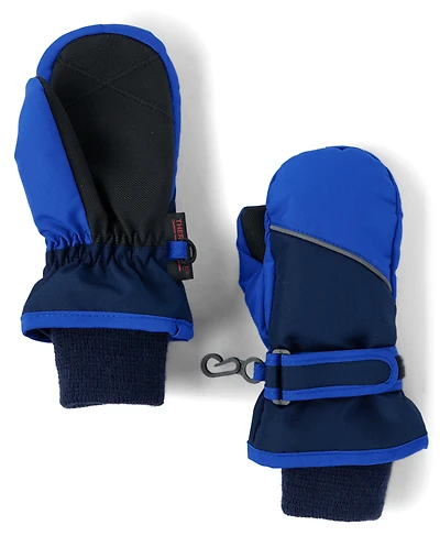 Toddler Boys Colorblock Ski Mittens
