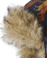 Toddler Boys Dino Trapper Hat
