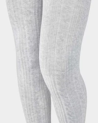 Girls Cable Knit Tights 2-Pack