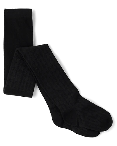 Girls Pointelle Tights