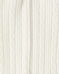 Baby And Toddler Girls Cable Knit Tights 2-Pack