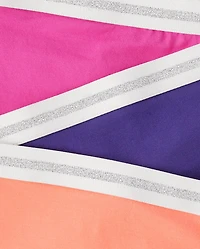 Girls Paint Splatter Girl Short Underwear 7-Pack