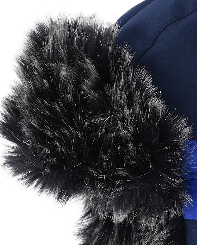 tout-petit Chapeau Trappeur Garçon à contraste de couleurs