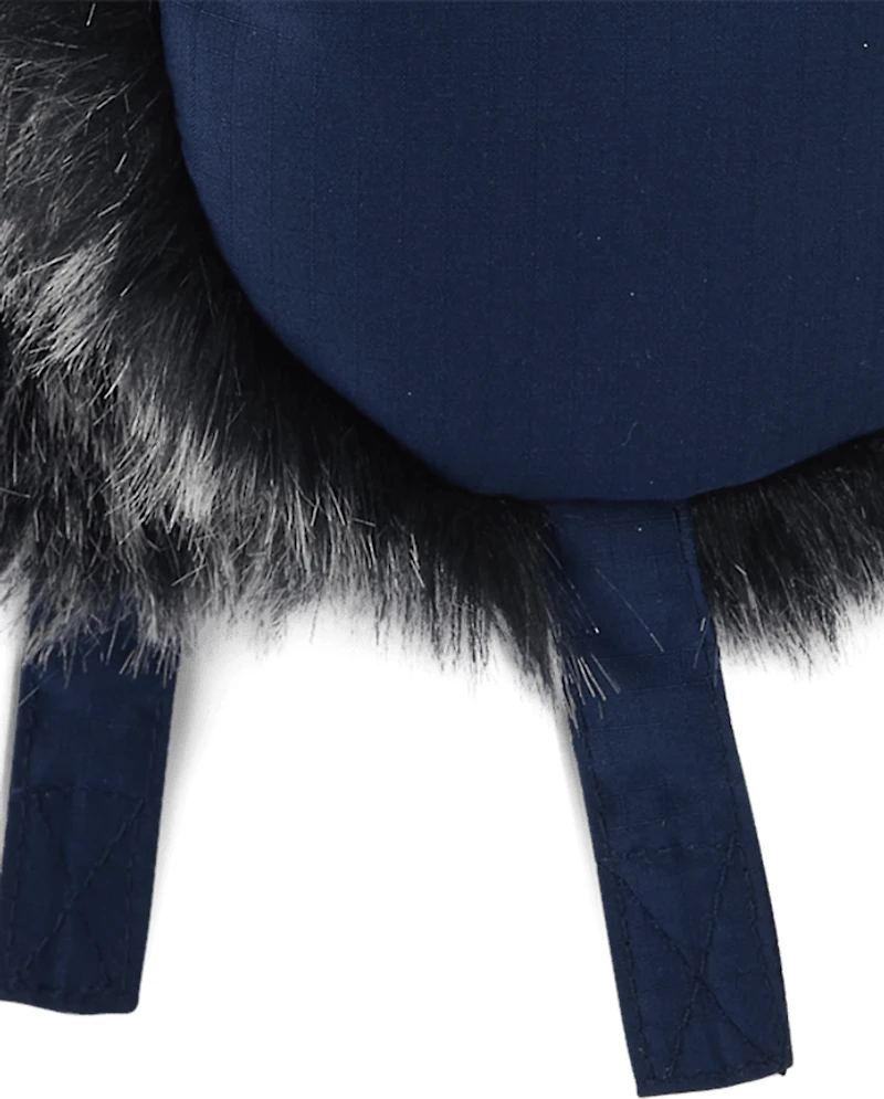 tout-petit Chapeau Trappeur Garçon à contraste de couleurs