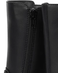 Toddler Girls Heart Stud Tall Boots